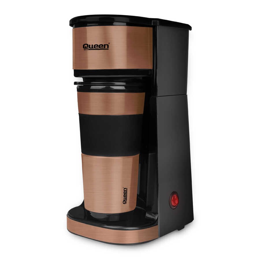 Queen QC 039 Preston Termos Bardaklı Kişisel Filtre Kahve Makinesi